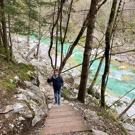 Apartmaji In Sobe Cuder Soča Dış mekan fotoğraf