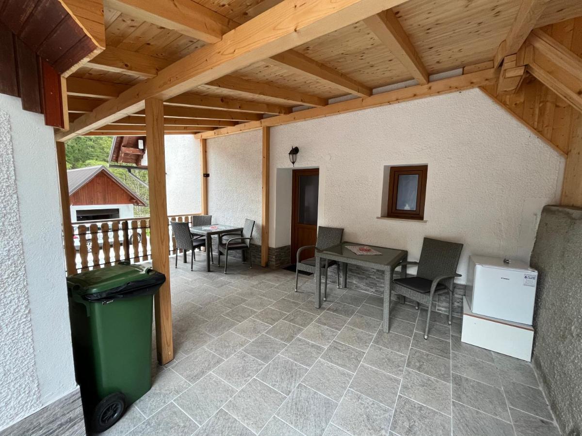 Apartmaji In Sobe Cuder Soča Dış mekan fotoğraf