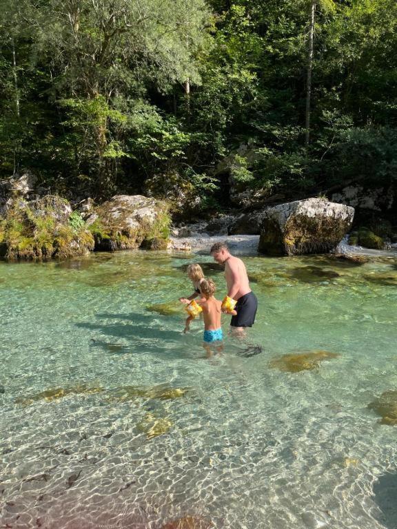 Apartmaji In Sobe Cuder Soča Dış mekan fotoğraf