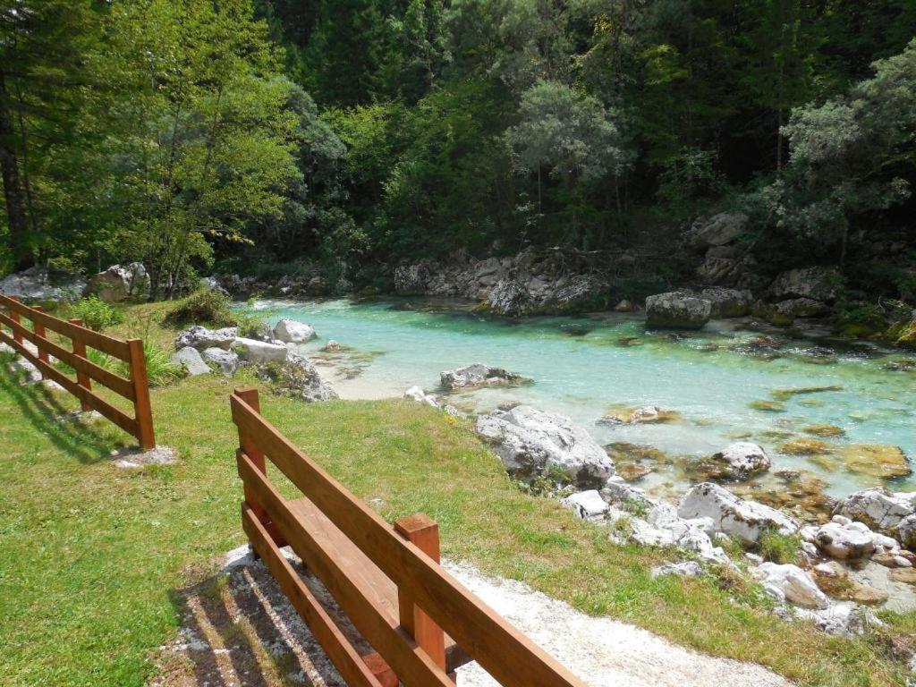 Apartmaji In Sobe Cuder Soča Dış mekan fotoğraf