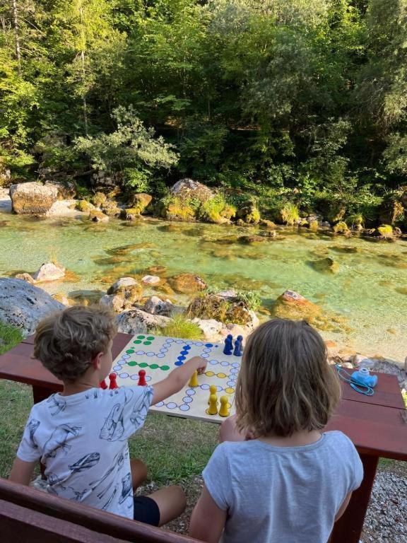 Apartmaji In Sobe Cuder Soča Dış mekan fotoğraf